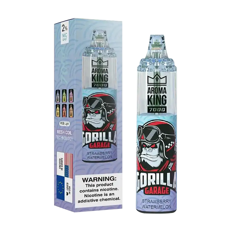 Strawberry Watermelon Tornado 7000 Disposable Vape by Aroma King