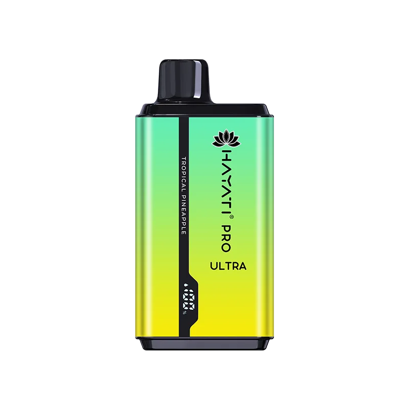 Tropical Pineapple Hayati Pro Ultra Dispsoable Vape   0mg