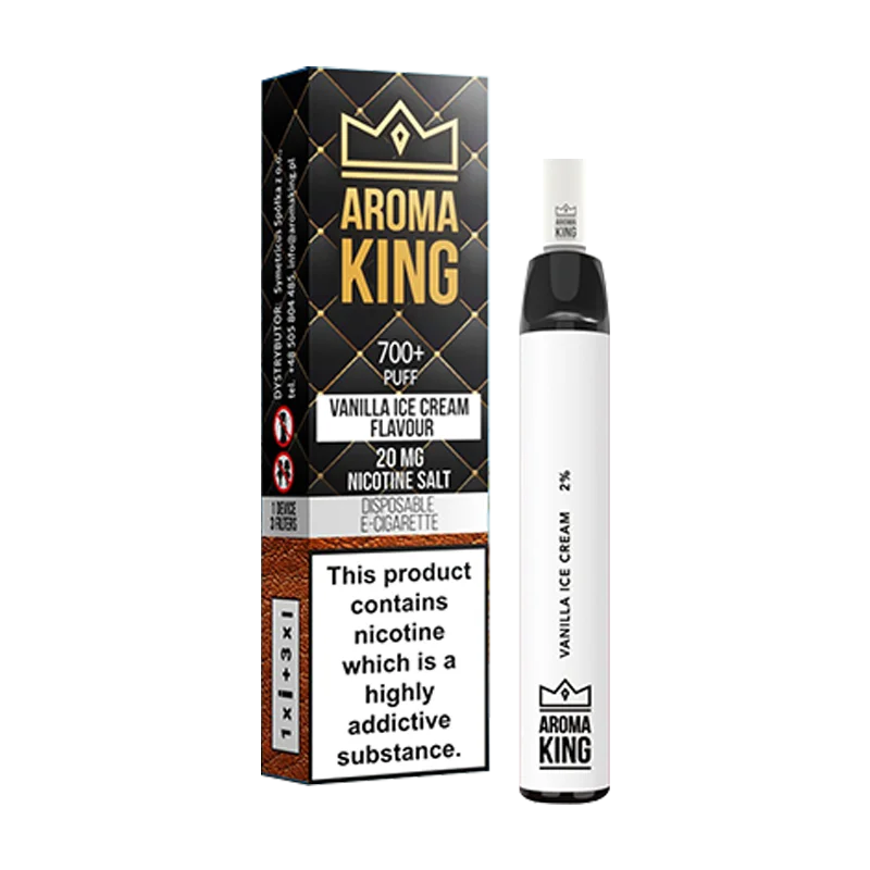 Vanilla Ice Cream Aroma King Hybrid Disposable Vape