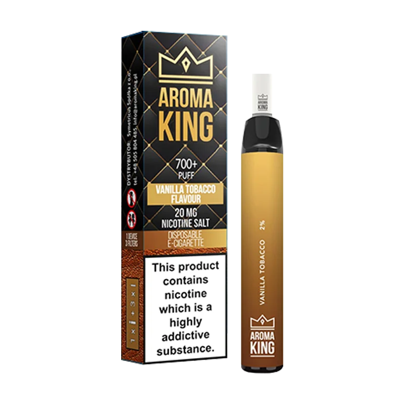 Vanilla Tobacco Aroma King Hybrid Disposable Vape