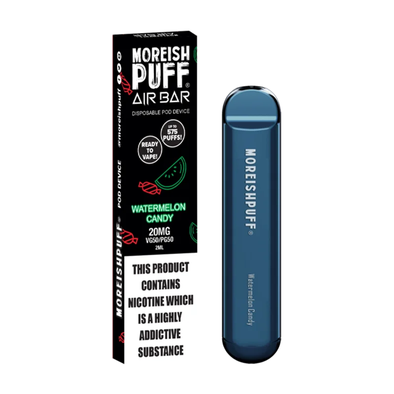 Watermelon Candy Air Bar Disposable Pod Device by Moreish Puff