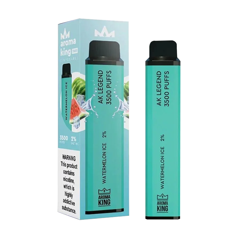 Watermelon Ice Legend 3500 Disposable Vape  by Aroma King