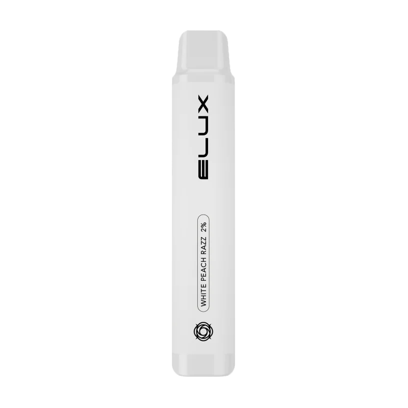 White Peach Razz Pro 600 Disposable Vape by Elux