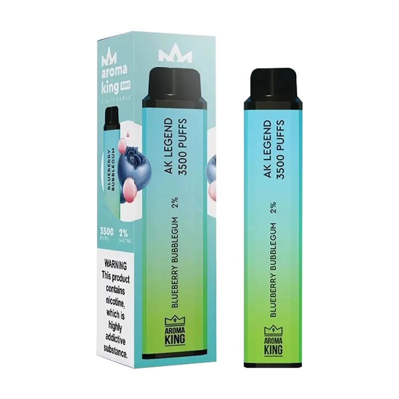 Product Variant Image Of Blueberry Bubblegum Legend 3500 Disposable Vape  by Aroma King