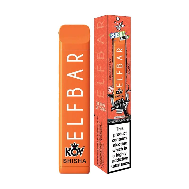 Product Variant Image Of Cola With Fizzy NC 600 Shisha Disposable Vape Device by Elf Bar