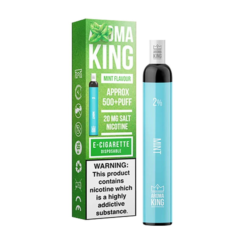 Product Variant Image Of Mint Aroma King Regular Disposable Vape