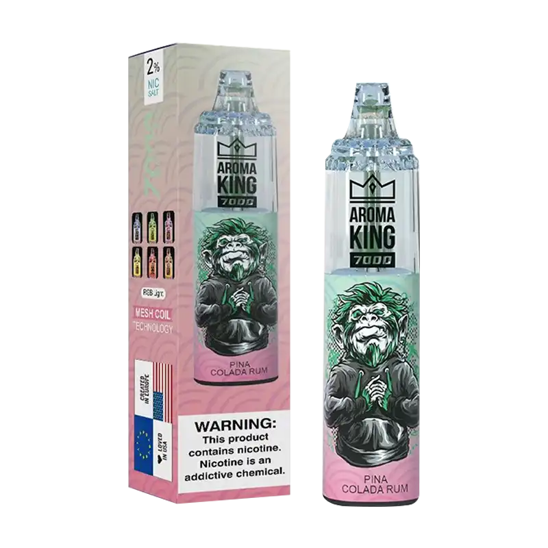 Product Variant Image Of Pina Colada Rum Tornado 7000 Disposable Vape by Aroma King