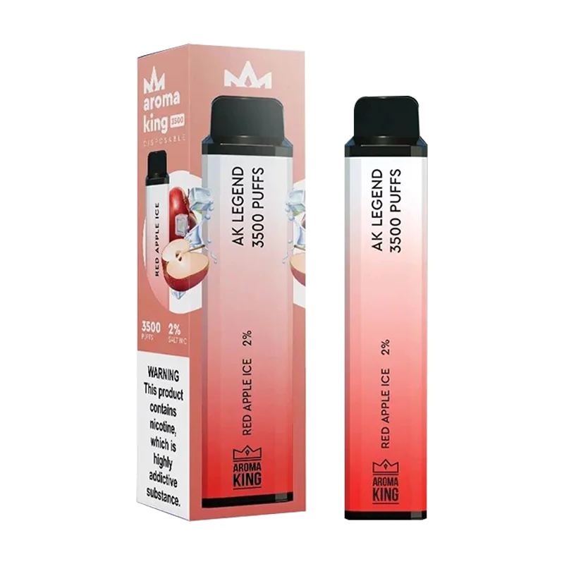 Product Variant Image Of Red Apple Ice Legend 3500 Disposable Vape  by Aroma King