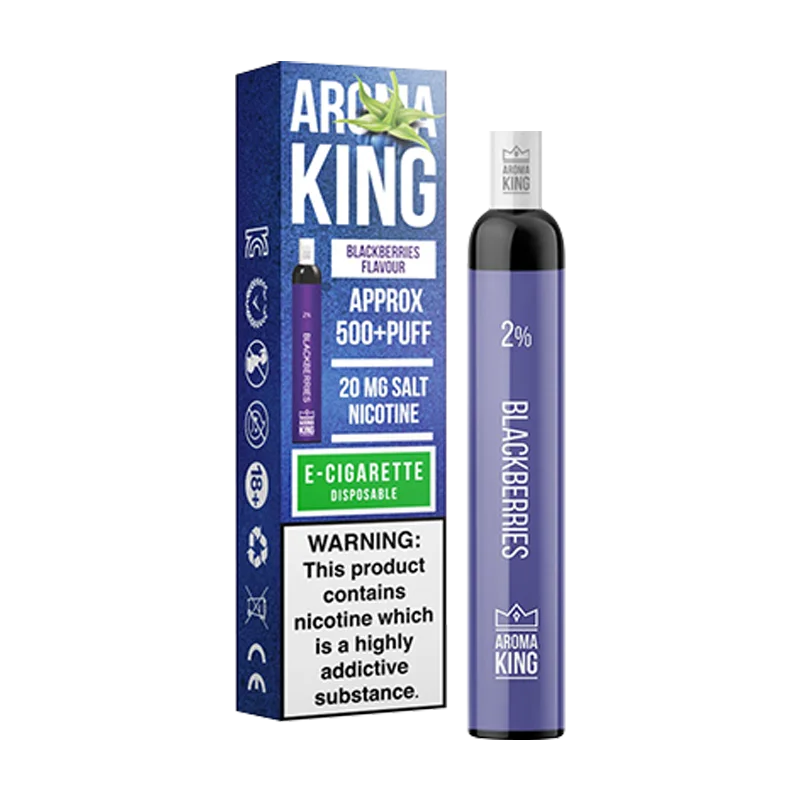 Product Image Of Blackberries Aroma King Regular Disposable Vape