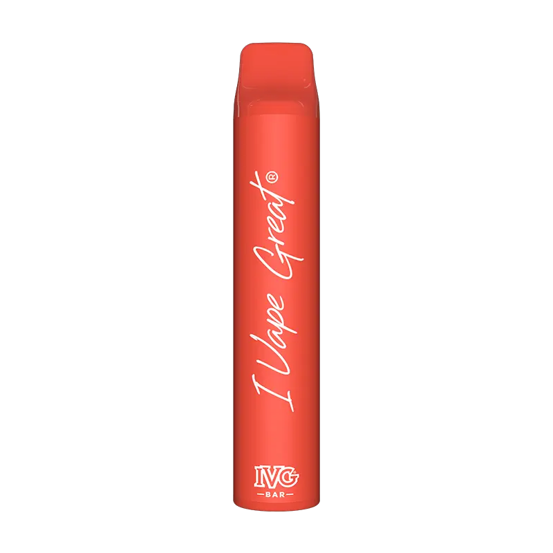 Product Image Of Raspberry Orange Mix IVG Bar Plus  Disposable Vape by IVG